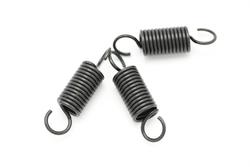 Adjustable Black Coating Small Extension Spring for Industrial