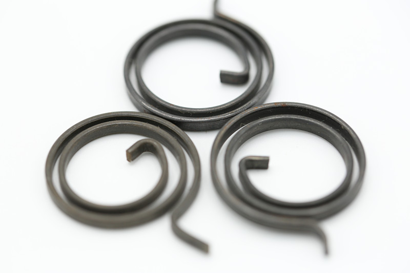 Black plated carbon steel flat spring Clamp