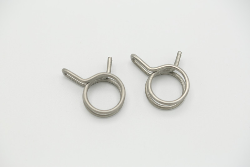 Spring steel galvanized arm torsion spring clip 