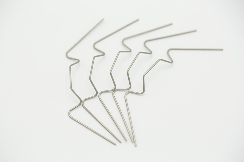 Custom Plastic W - Shaped Wire Spring Form Clip
