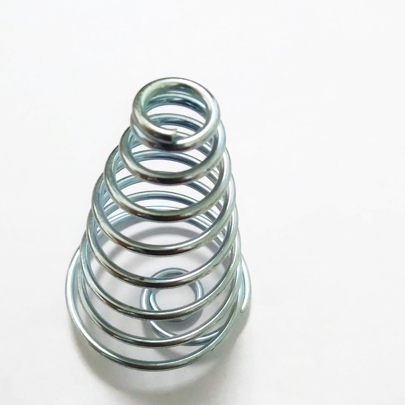 Tower Compression Spring with nickel-coated Surface Finish 