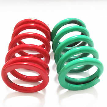Colorful Cylindrical Helical Compression Spring for Model